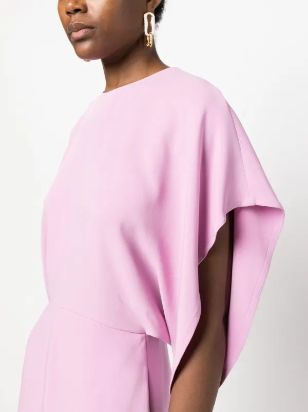 Chunpin Tuta Donna Maniche Corte Con Scollo Quadrato - Morbida In Poliammide Ed Elastan, Colore Rosa, XX-Large