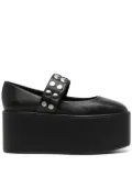 Molly Goddard Sonia 85mm platform pumps - Black
