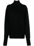 Jil Sander roll-neck cashmere jumper - Black