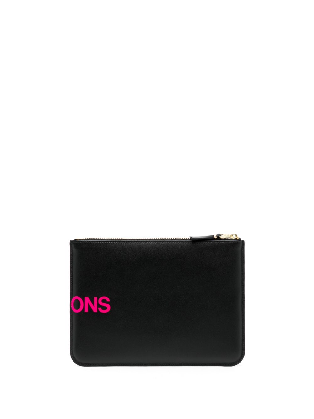 Comme Des Garçons Wallet Leren portemonnee - Zwart