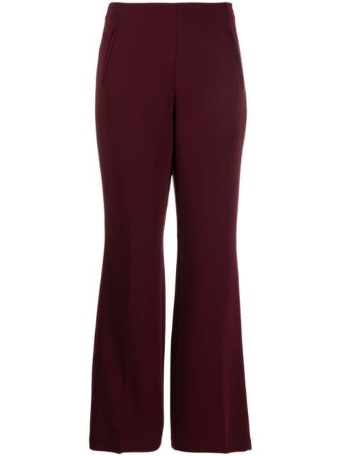 Roland Mouret high-waist flared trousers