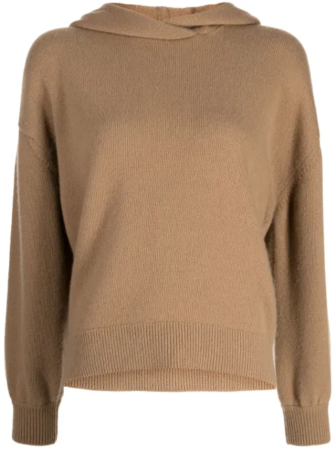 Pringle of Scotland wool-blend hooded jumper