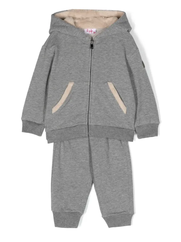 Cotton tracksuit online set