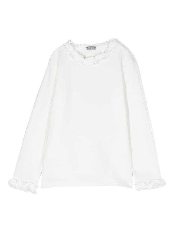 Il Gufo ラッフル ロングTシャツ - Farfetch