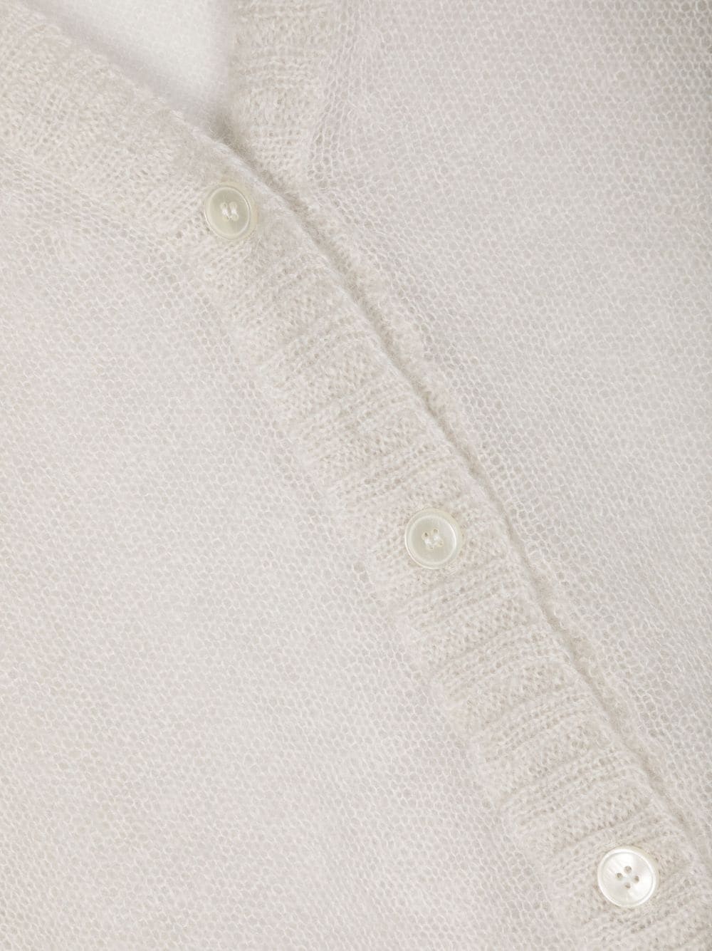 Shop Il Gufo V-neck Buttoned Cardigan In Grau