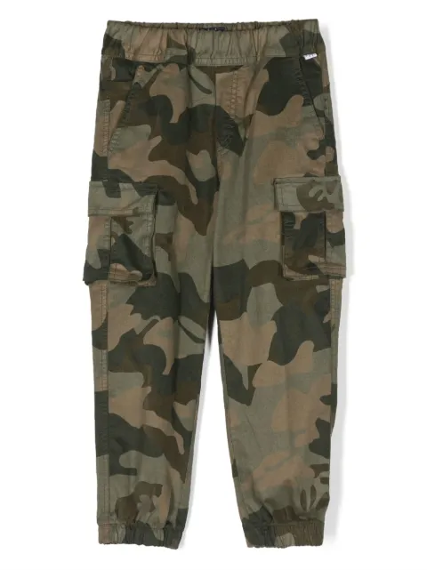 Il Gufo camouflage-print cargo pants 
