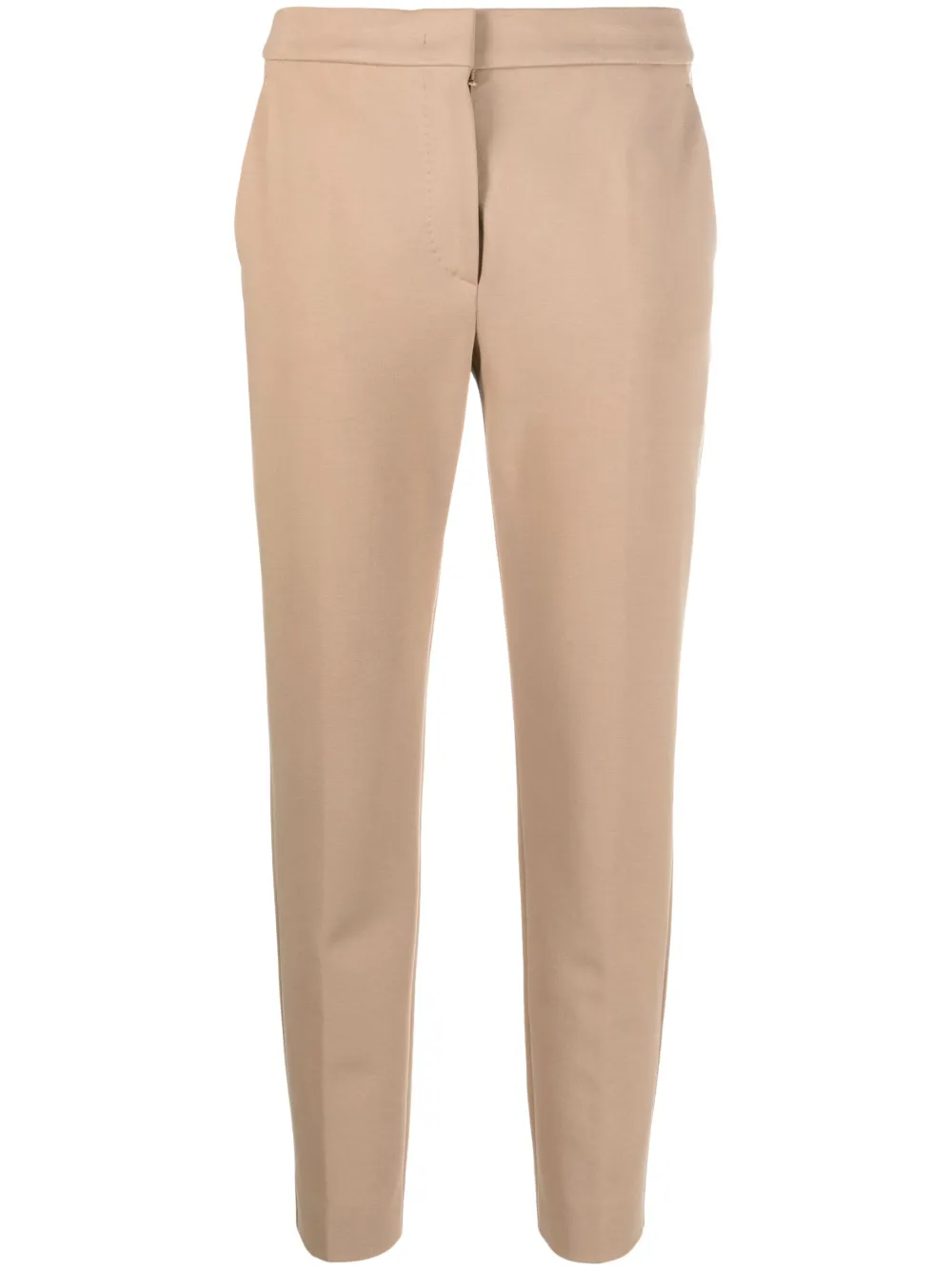Max Mara Halbhohe Cropped-Hose | Nude | Image 1