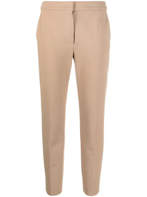 Max Mara mid-rise cropped trousers