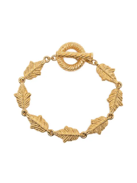 Givenchy Pre-Owned 1990s leaf motif bracelet