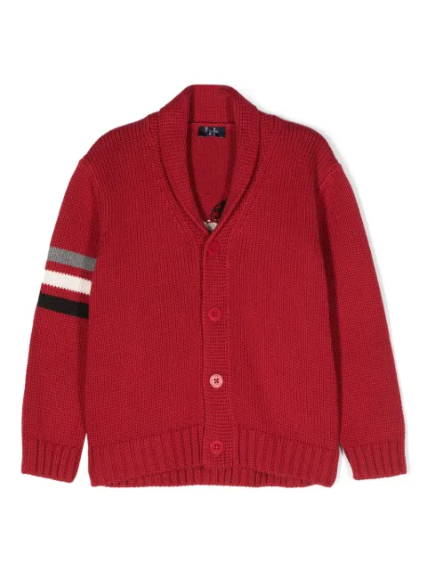 Il Gufo intarsia-knit cardigan