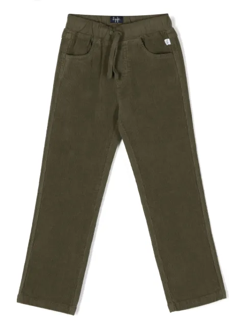 Il Gufo corduroy drawstring-waist trousers