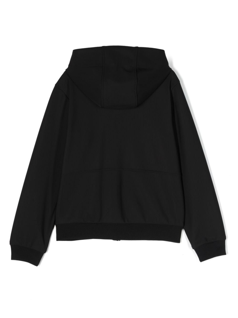 Il Gufo two-pocket zip-up hoodie - Zwart