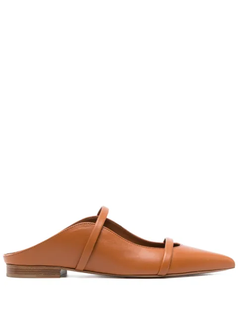 Malone Souliers Maureen double-strap leather flats