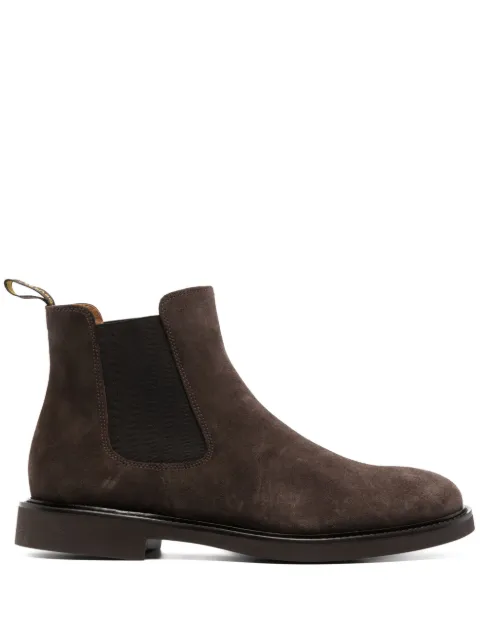 Doucal's side-panel suede ankle boots