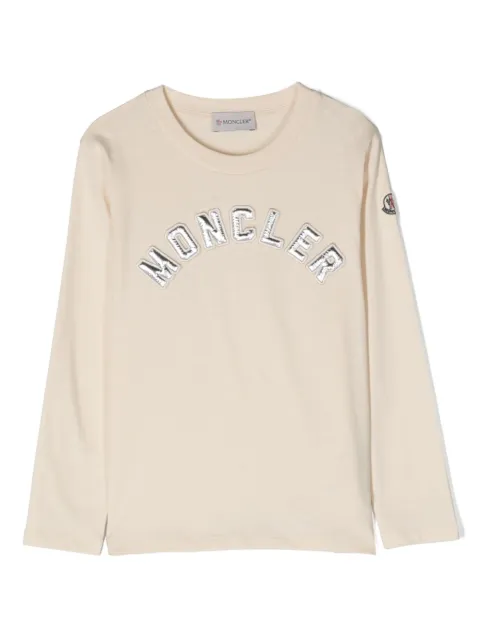 Moncler Enfant debossed-logo detail T-shirt
