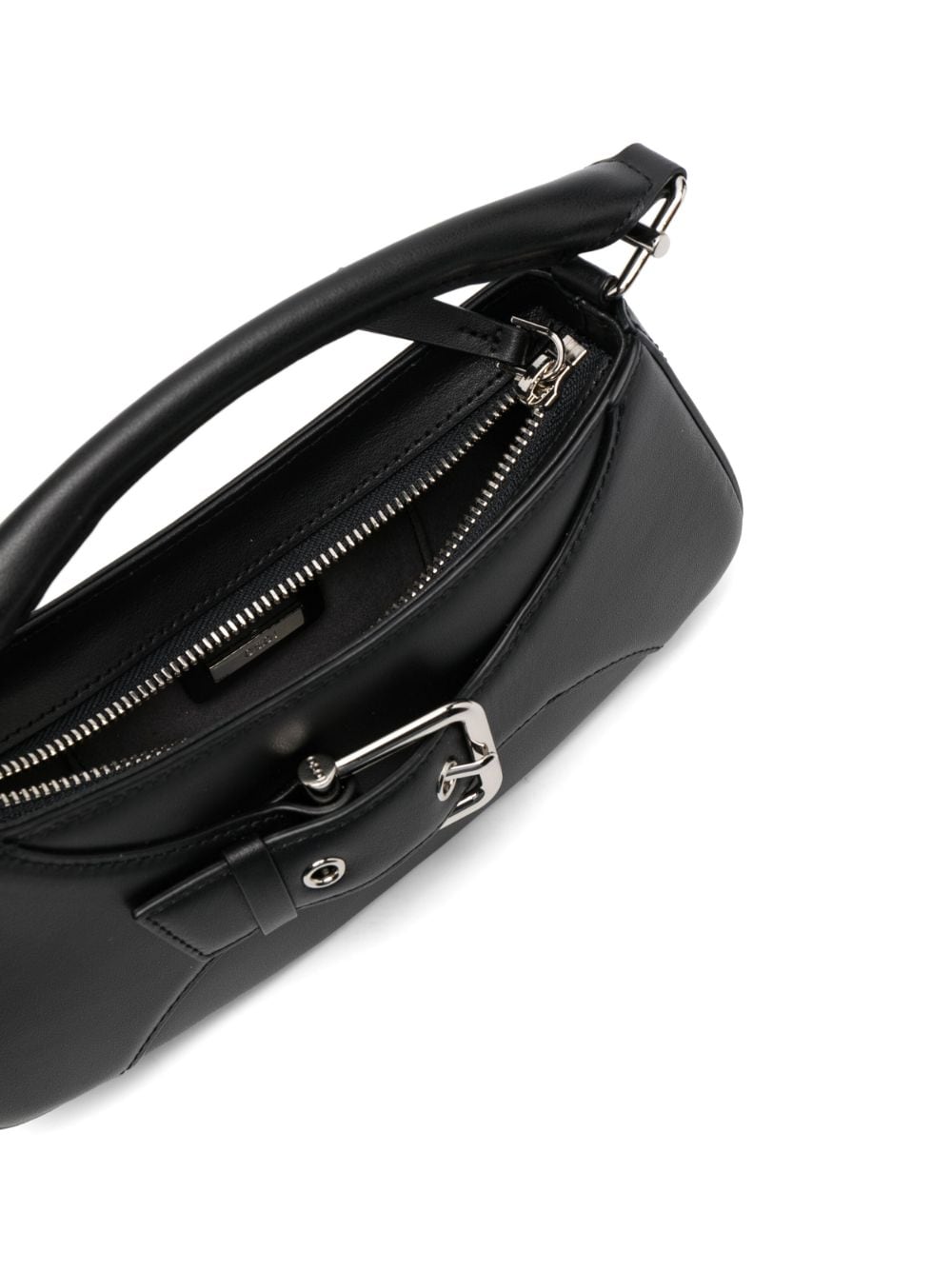 Osoi Belted Brocle Leather Shoulder Bag - Farfetch