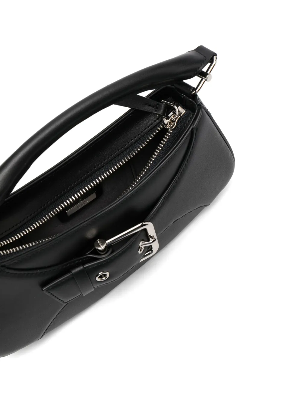 Belted Brocle leather shoulder bag