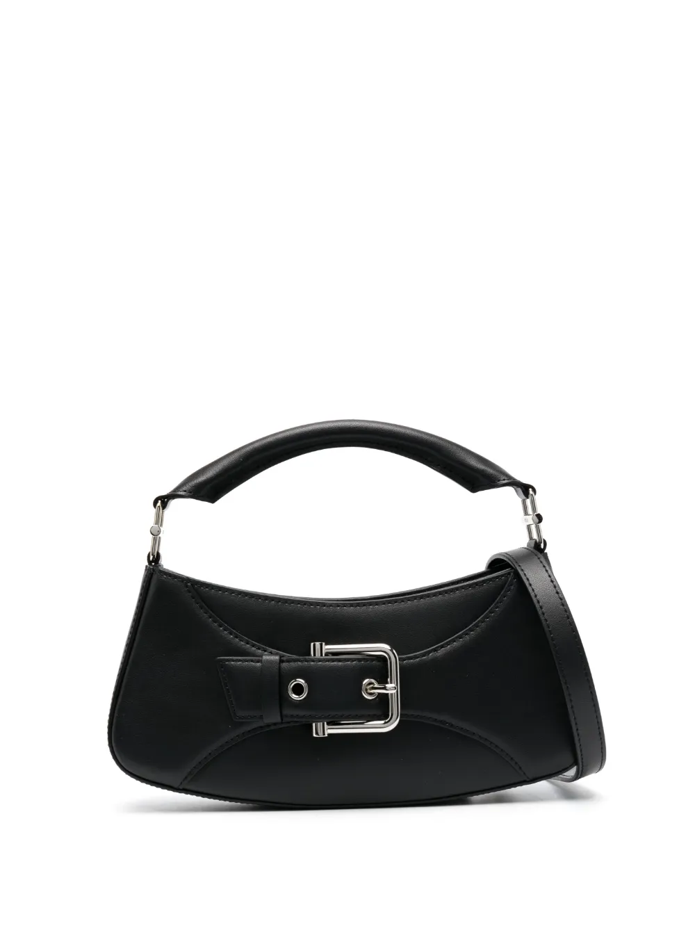 Osoi Belted Brocle Leather Shoulder Bag - Farfetch