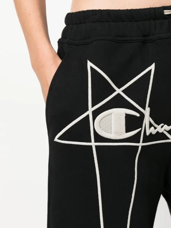 Rick Owens X Champion トラックパンツ | ブラック | FARFETCH JP