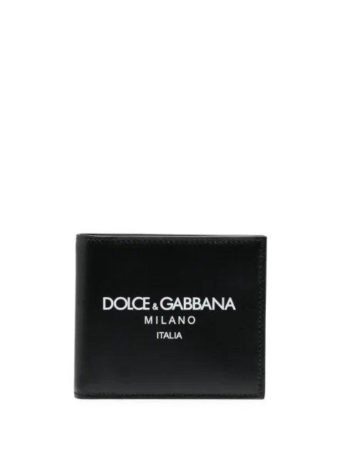Dolce & Gabbana cartera con logo estampado