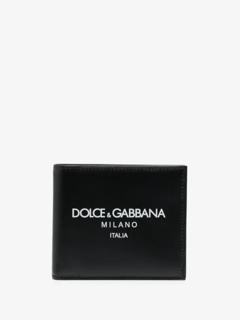 Dolce & Gabbana cartera con logo estampado