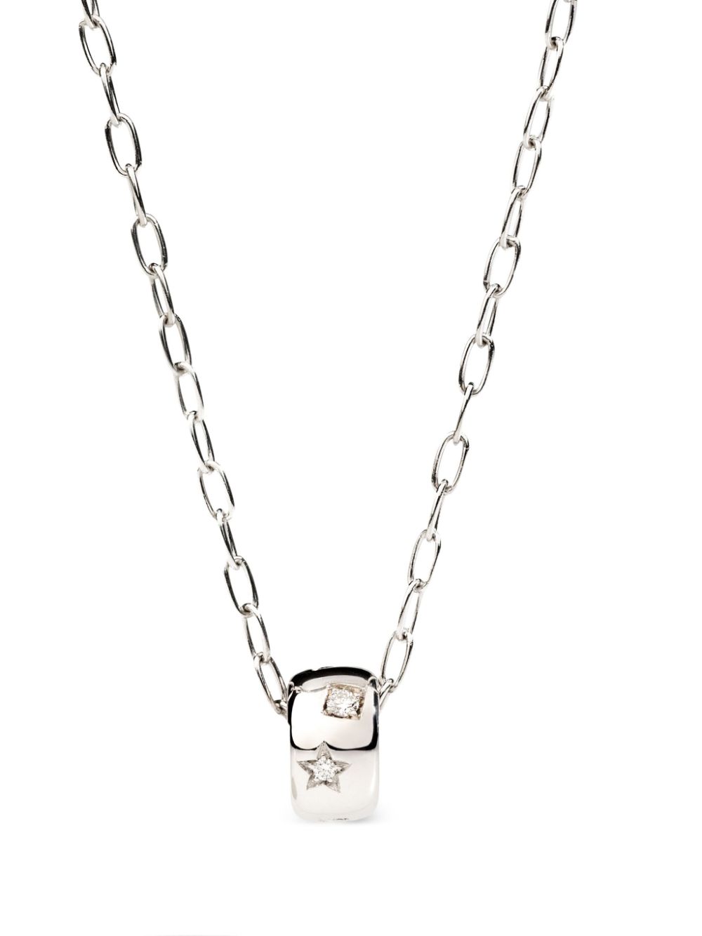 Pomellato Women's Iconica Diamond & 18k White Gold Pendant Necklace