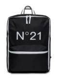 Nº21 Kids logo-print backpack - Black