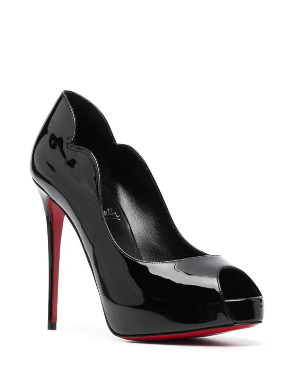 Louboutin peep toe pump best sale