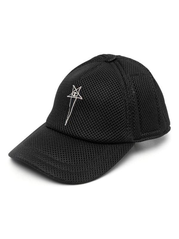 Rick Owens X Champion logo-embroidered Perforated Cap - Farfetch