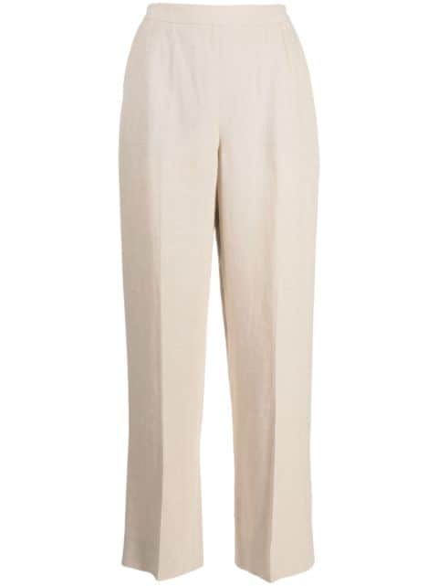 Hermès Pre-Owned 1990-2000s straight-leg trousers