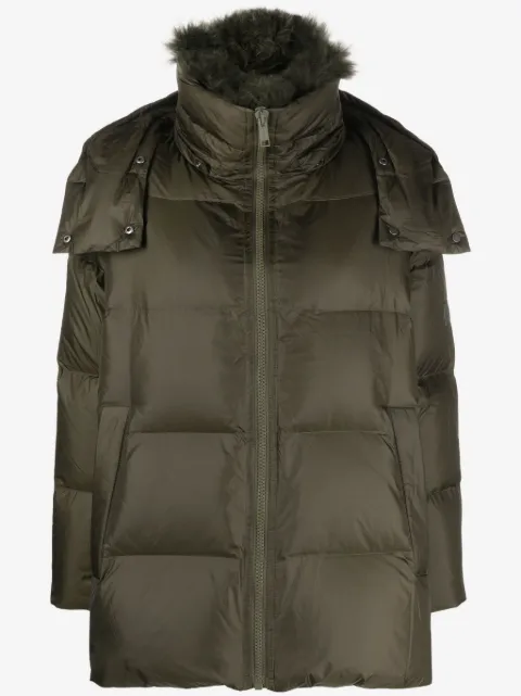 Yves Salomon hooded padded coat