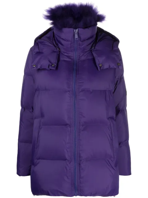 Yves Salomon hooded padded jacket