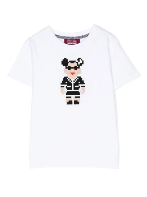 Mostly Heard Rarely Seen 8-Bit t-shirt mini à logo imprimé