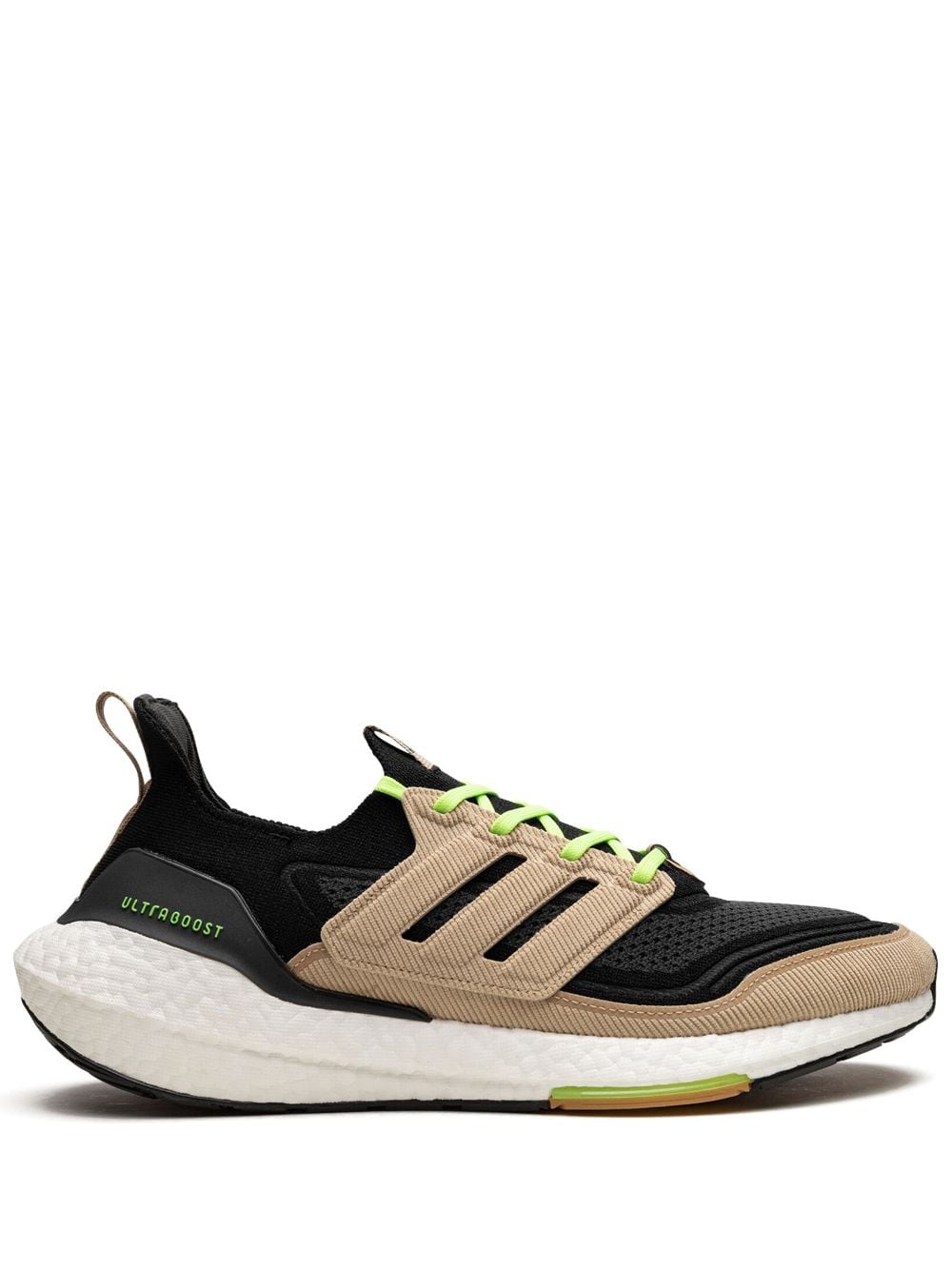 Adidas Originals Ultraboost 21 "black/beige Tone/green" Sneakers