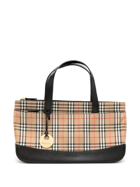 Burberry 1990-2000 Haymarket check tote bag Women