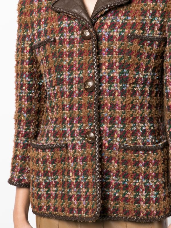 chanel tweed jacket 44