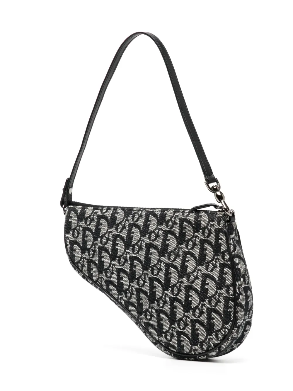 Christian Dior 2000's Trotterprint Saddle Bag Farfetch