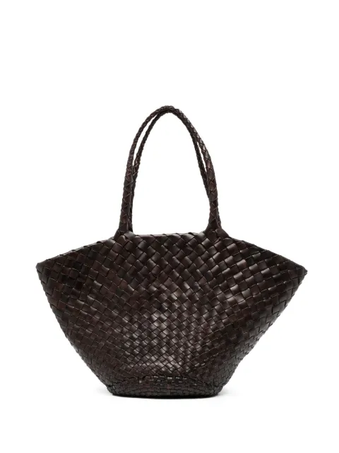 DRAGON DIFFUSION Egola woven tote bag