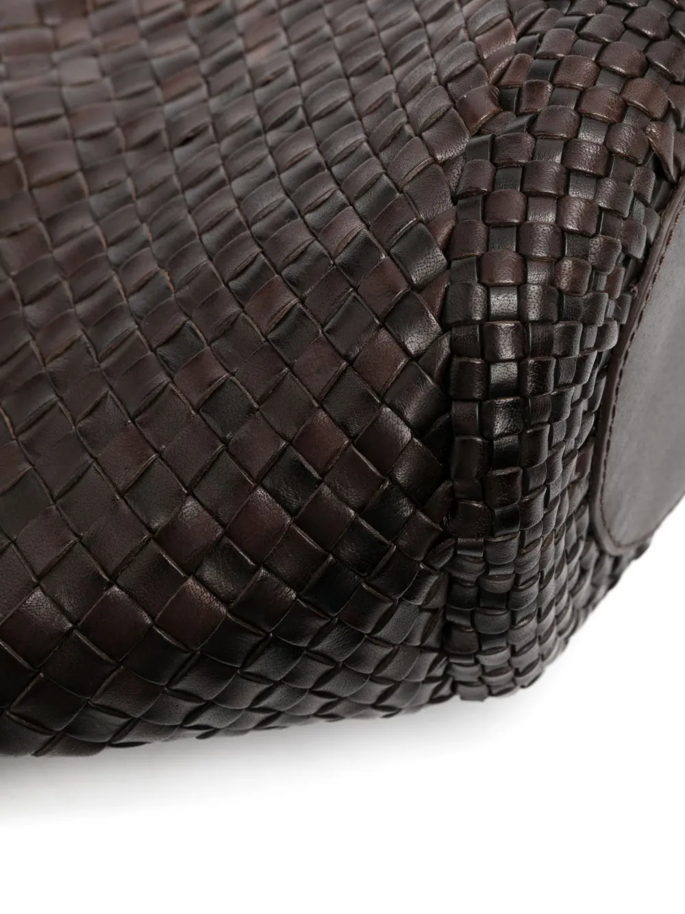 DRAGON DIFFUSION Egola geweven shopper Bruin