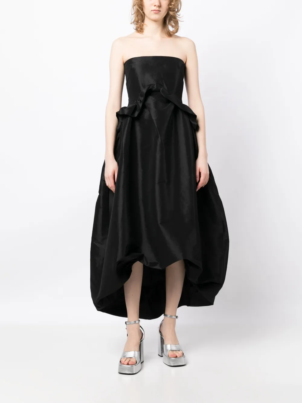 Kika Vargas Jane Ruffled Maxi Dress - Farfetch