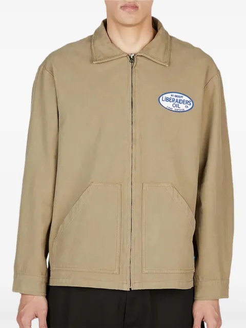 Liberaiders cartoon-embroidery jacket