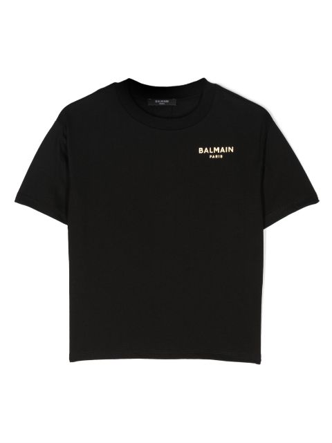 logo-print cotton T-shirt