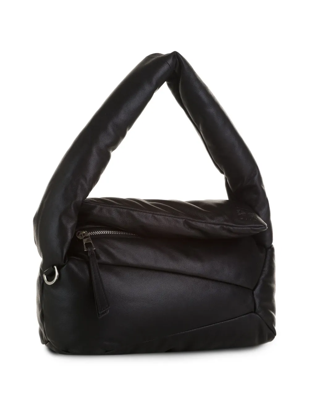 Preowned Loewe Puffer Puzzle Shoulder Bag In Black ModeSens