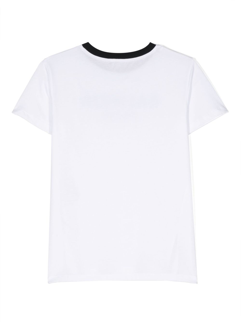 Balmain Kids T-shirt met logoprint - Wit