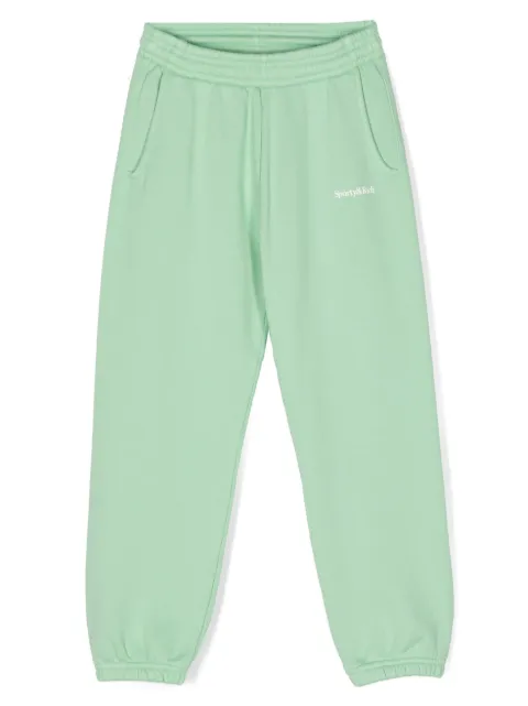 SPORTY & RICH KIDS pantalones de chándal con logo 