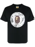 A BATHING APE® Busy Works logo-print cotton T-shirt - Black