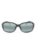 Maui Jim Koki Beach rectangle-frame sunglasses - Black