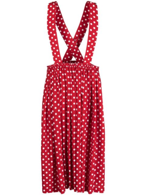 Comme Des Garcons Comme Des Garcons polka-dot print full skirt Women