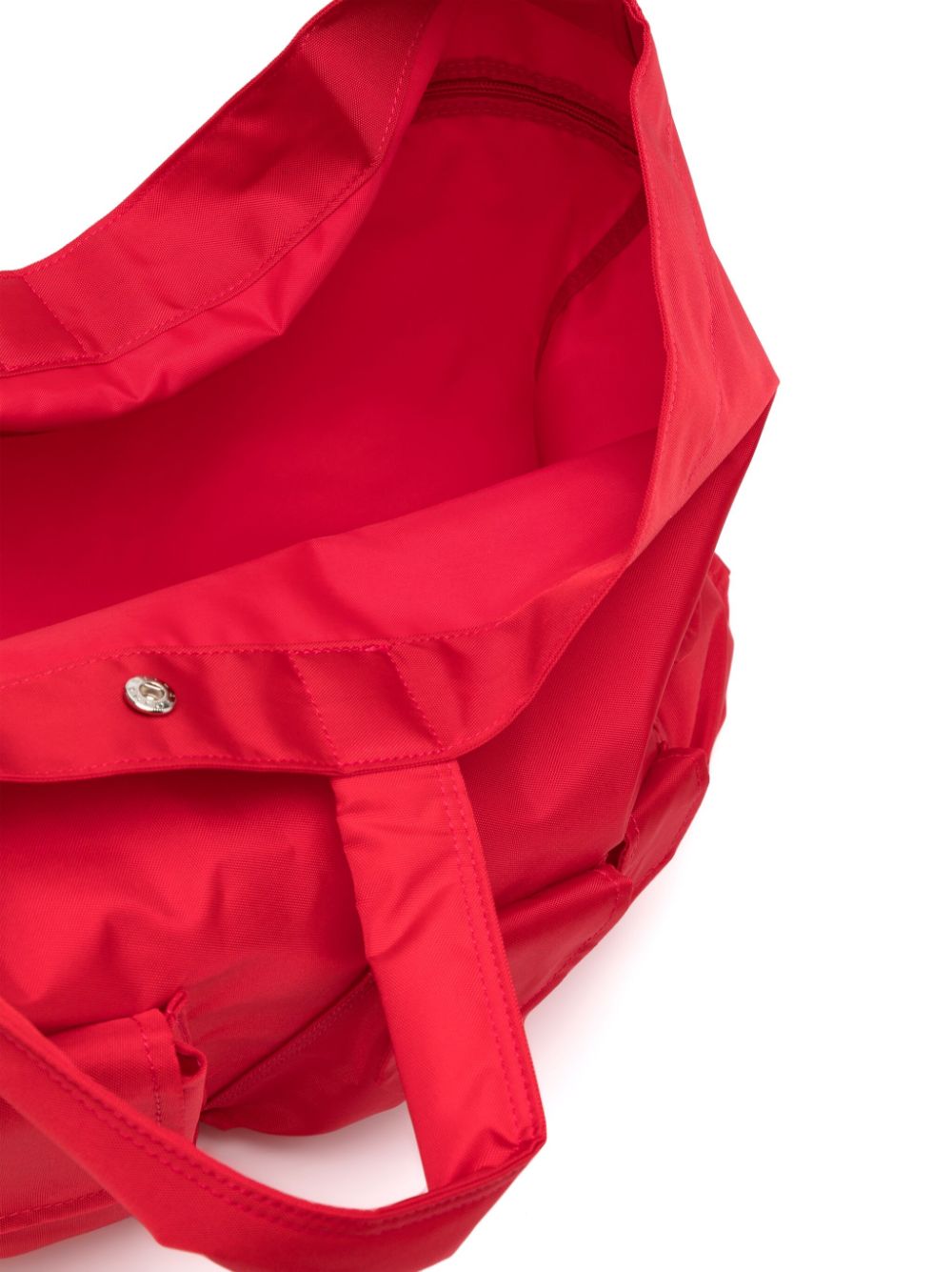 Red nylon hot sale tote bag