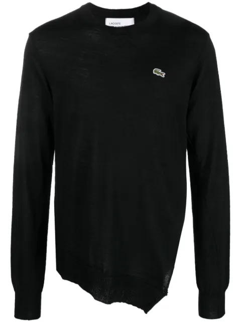 Comme Des Garçons Shirt suéter con logo bordado de COMME DES GARÇONS SHIRT x Lacoste
